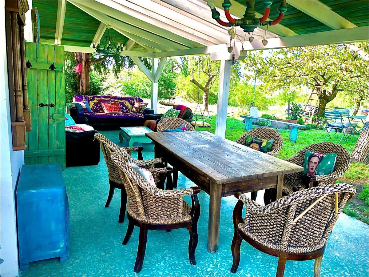 Bohemian Eco Lodge At Lake Balaton Kisapati Luaran gambar