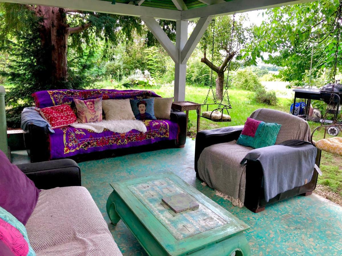 Bohemian Eco Lodge At Lake Balaton Kisapati Luaran gambar
