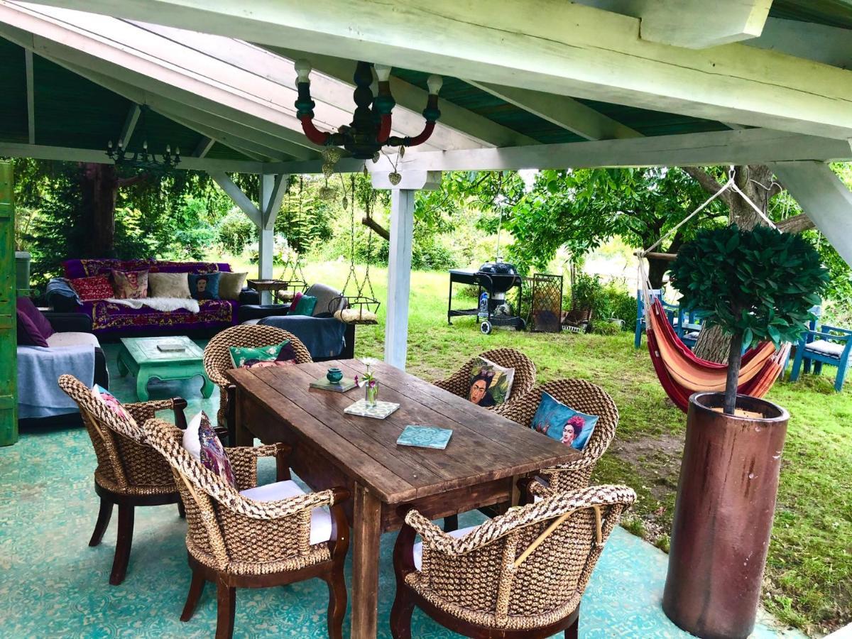 Bohemian Eco Lodge At Lake Balaton Kisapati Luaran gambar
