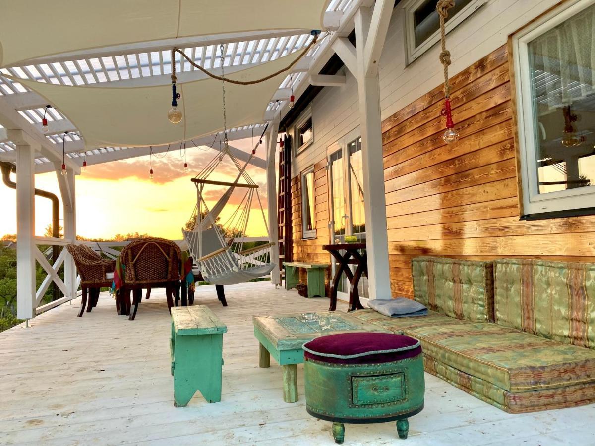 Bohemian Eco Lodge At Lake Balaton Kisapati Luaran gambar