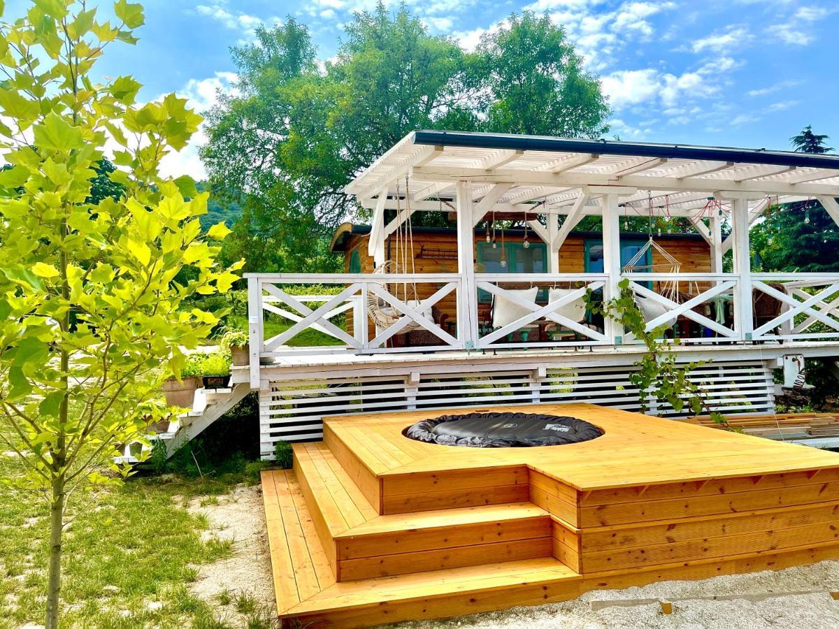 Bohemian Eco Lodge At Lake Balaton Kisapati Luaran gambar