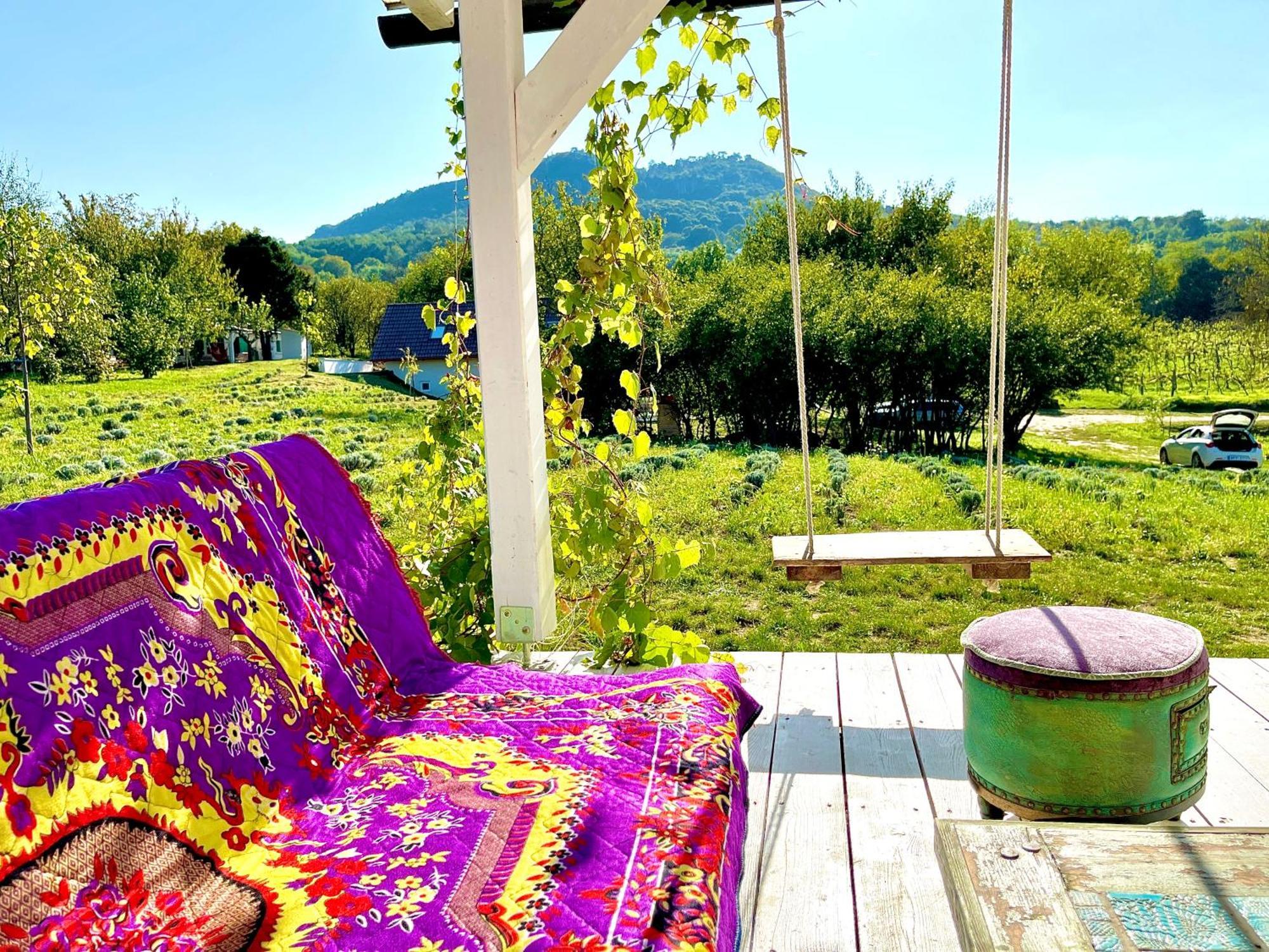 Bohemian Eco Lodge At Lake Balaton Kisapati Luaran gambar
