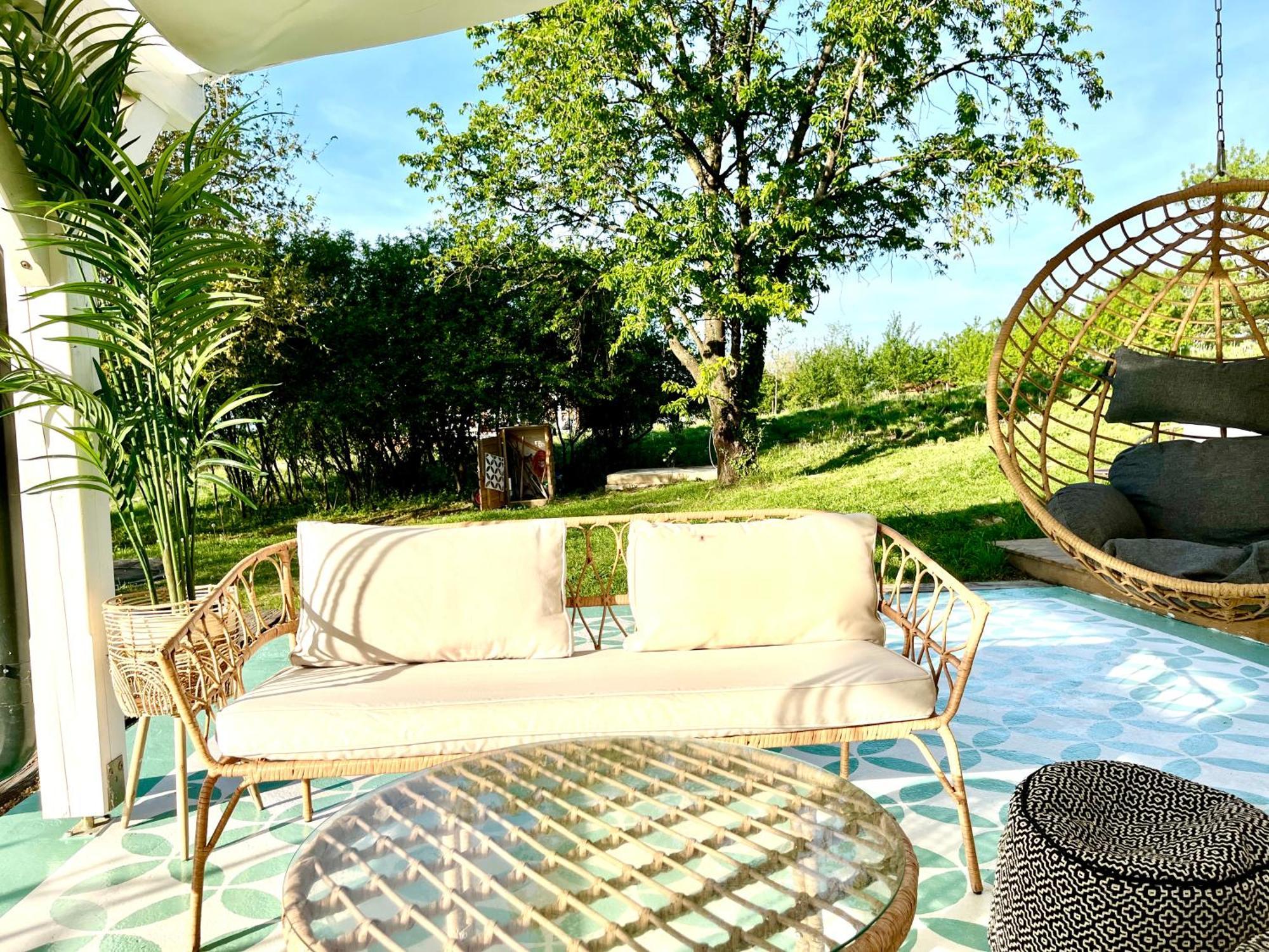 Bohemian Eco Lodge At Lake Balaton Kisapati Luaran gambar